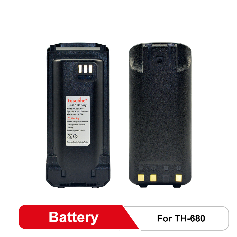 Two Way Radio Li-ion Battery For TH-680